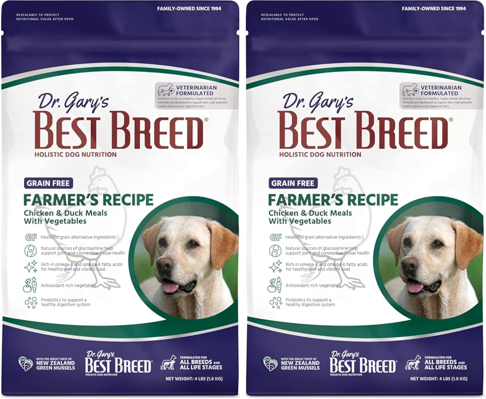 Best Breed Dr. Gary’s Grain-Free Chicken Duck Sensitive Stomach Dog Fo