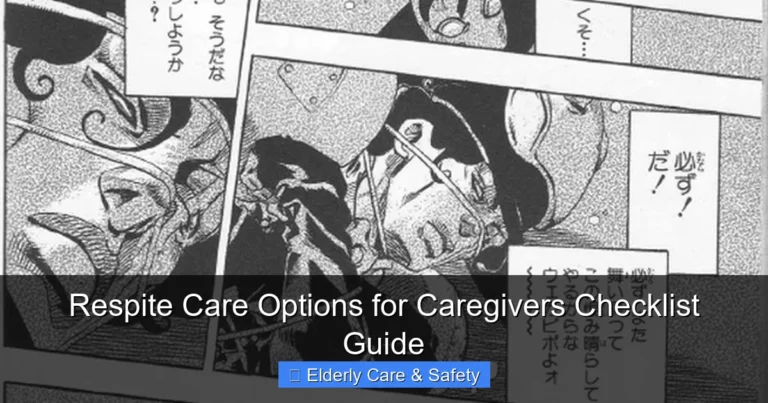Respite Care Options for Caregivers Checklist Guide