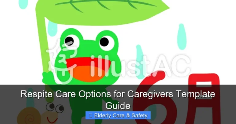 Respite Care Options for Caregivers Template Guide