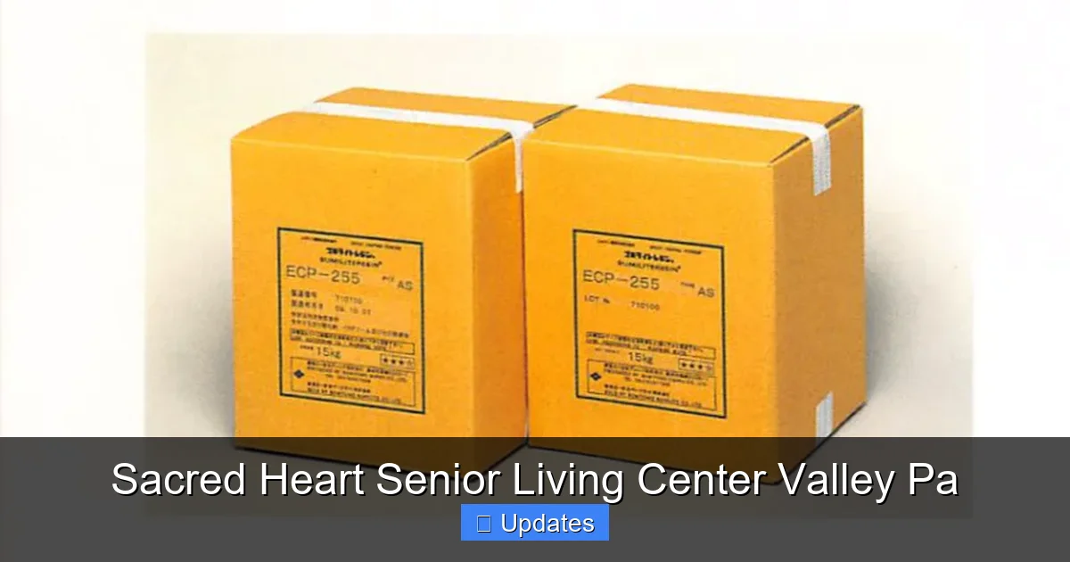 Sacred Heart Senior Living Center Valley Pa