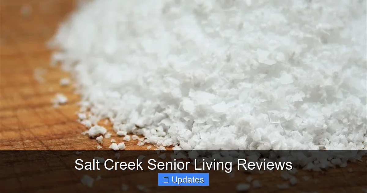 Salt Creek Senior Living Reviews