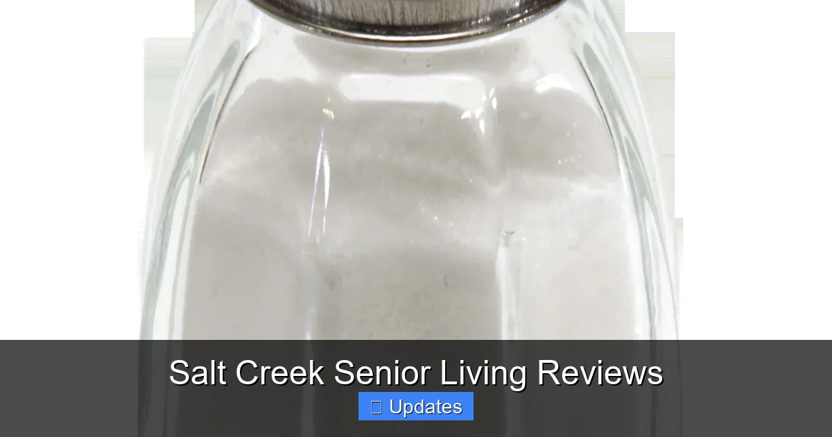 Salt Creek Senior Living Reviews