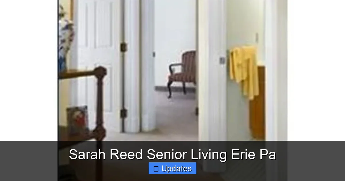 Sarah Reed Erie Sarah Reed Senior Living Erie Pa - SeniorsProTalk