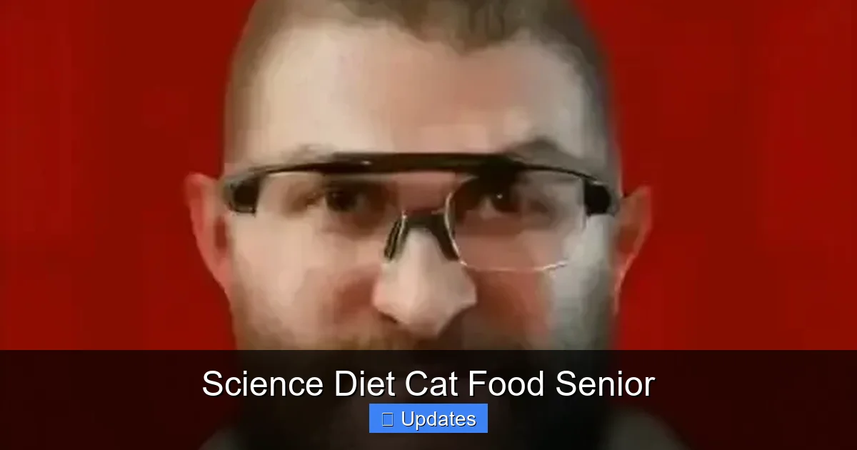 Science Diet Cat Food Senior