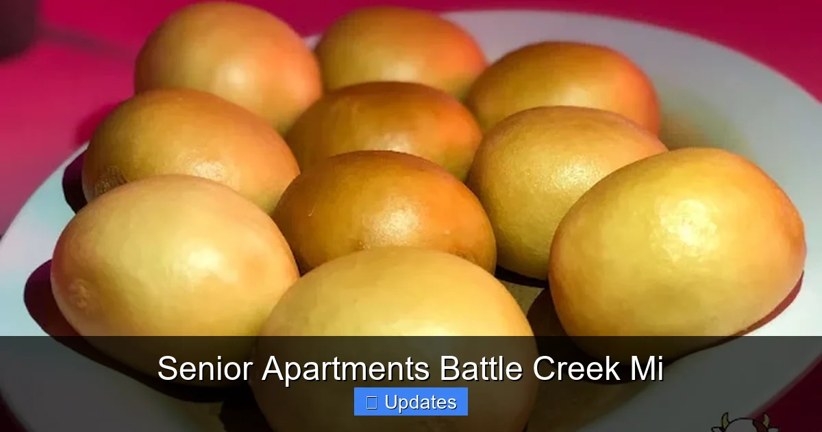 Senior Apartments Battle Creek Mi