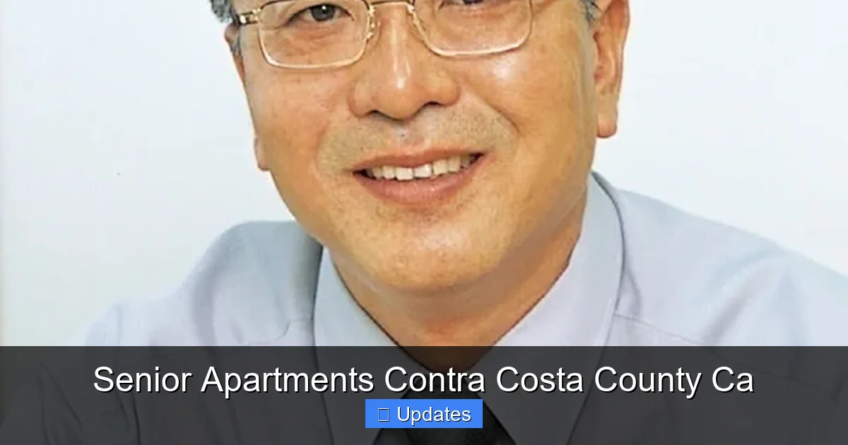 Senior Apartments Contra Costa County Ca