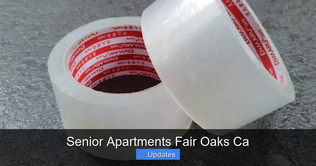 Senior Apartments Fair Oaks Ca