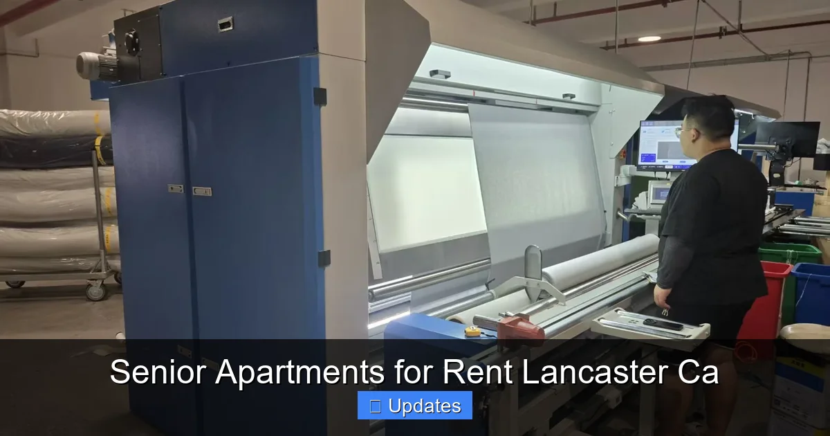 Senior Apartments for Rent Lancaster Ca