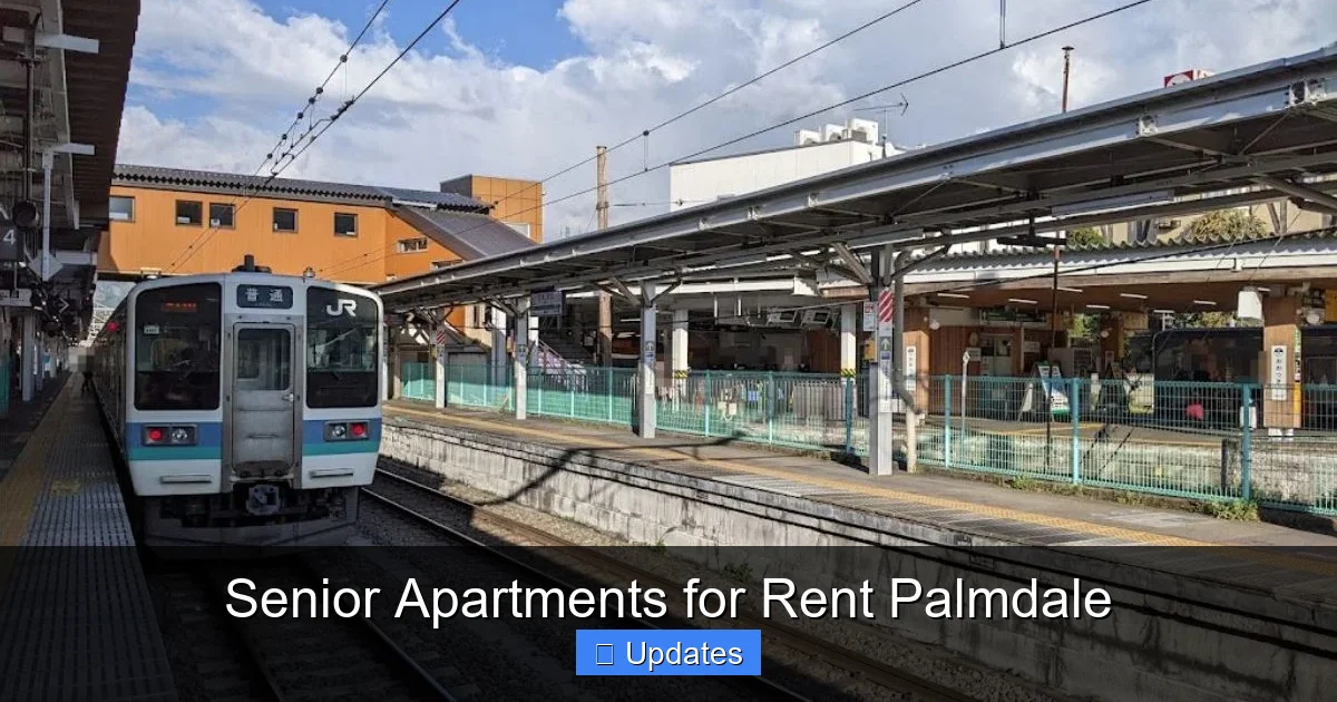 Senior Apartments for Rent Palmdale
