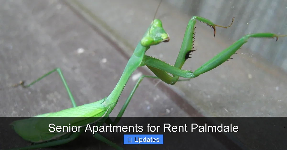 Senior Apartments for Rent Palmdale