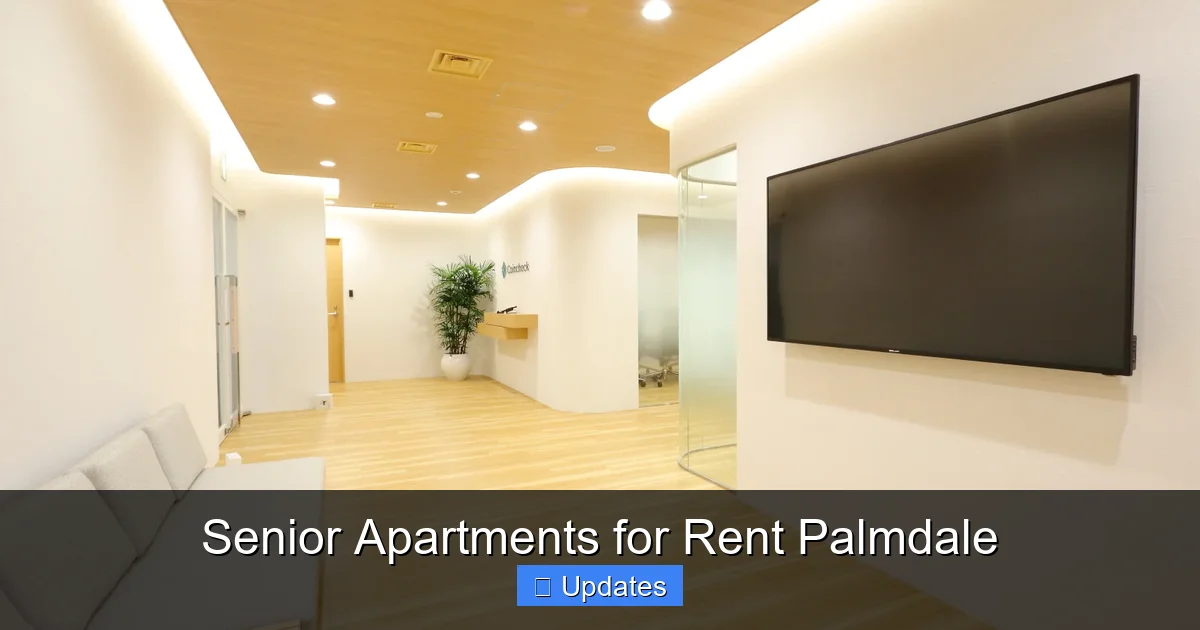 Senior Apartments for Rent Palmdale