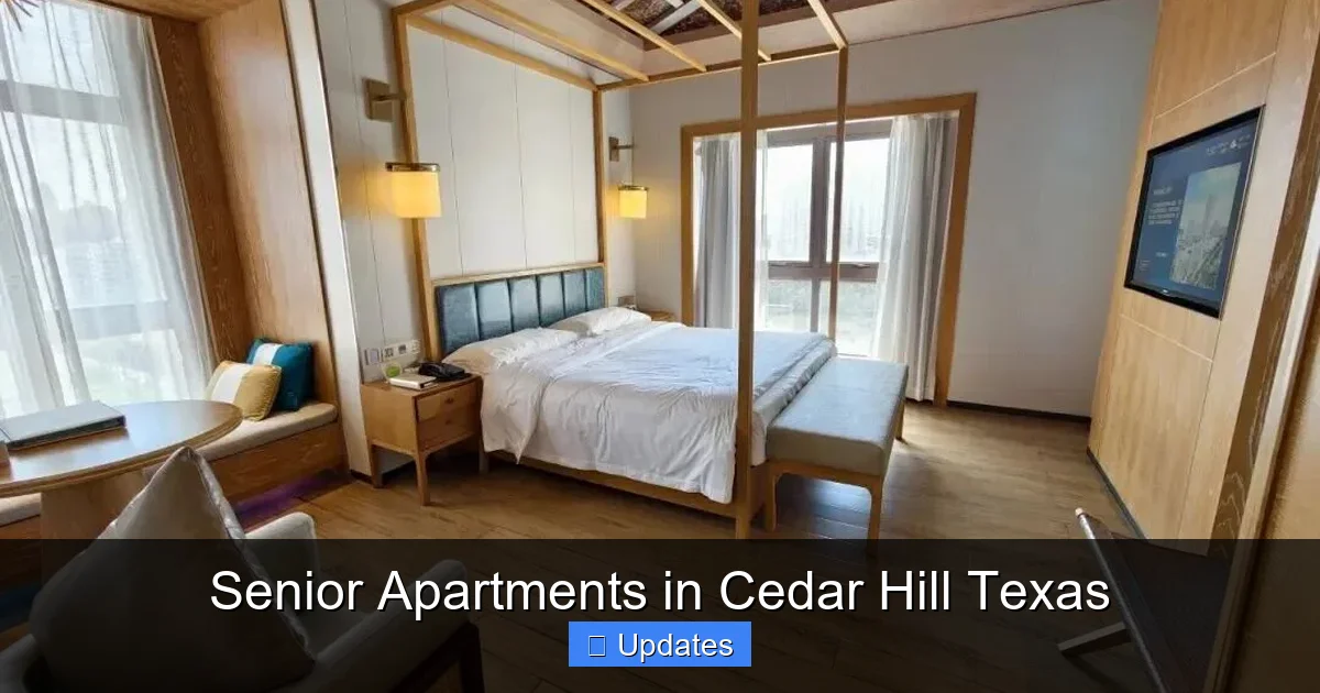 Senior Apartments in Cedar Hill Texas