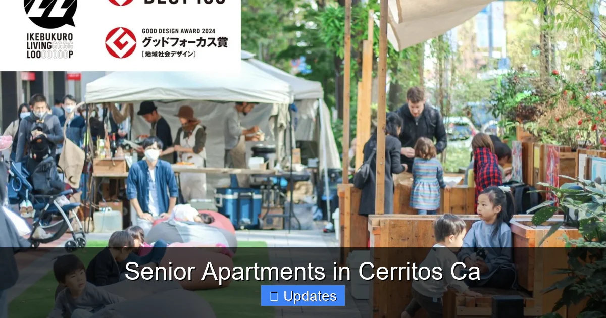 Senior Apartments in Cerritos Ca