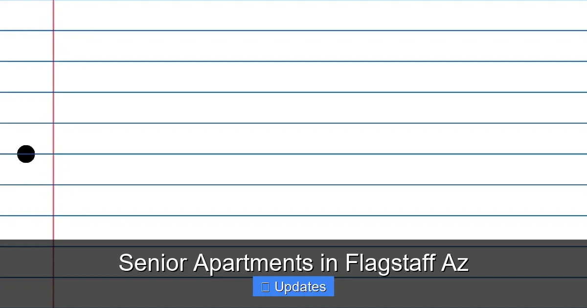 Senior Apartments in Flagstaff Az
