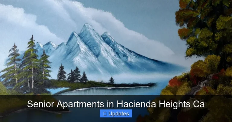 Senior Apartments in Hacienda Heights Ca