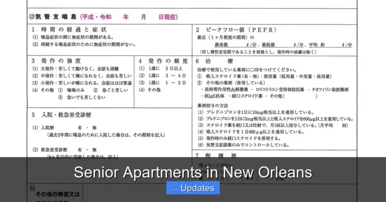 Senior Apartments in New Orleans