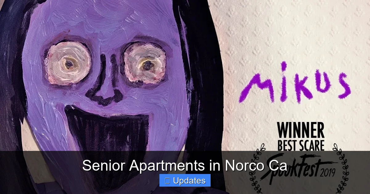 Senior Apartments in Norco Ca