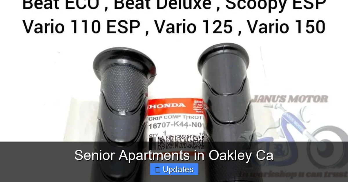 Senior Apartments in Oakley Ca
