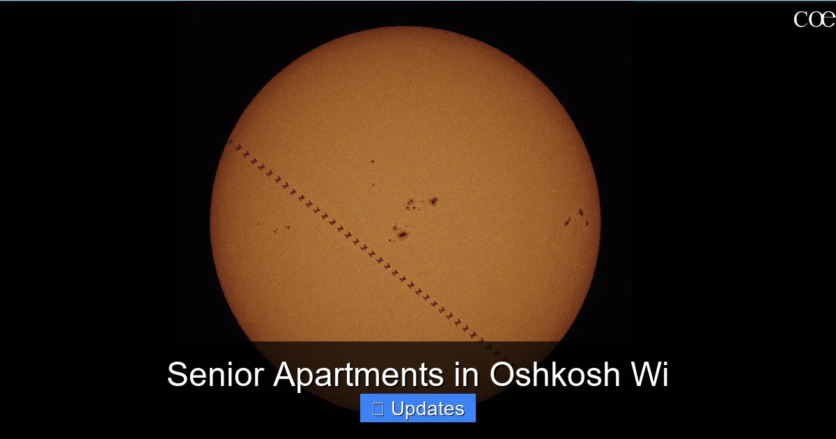 Senior Apartments in Oshkosh Wi