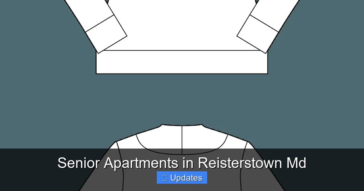 Senior Apartments in Reisterstown Md