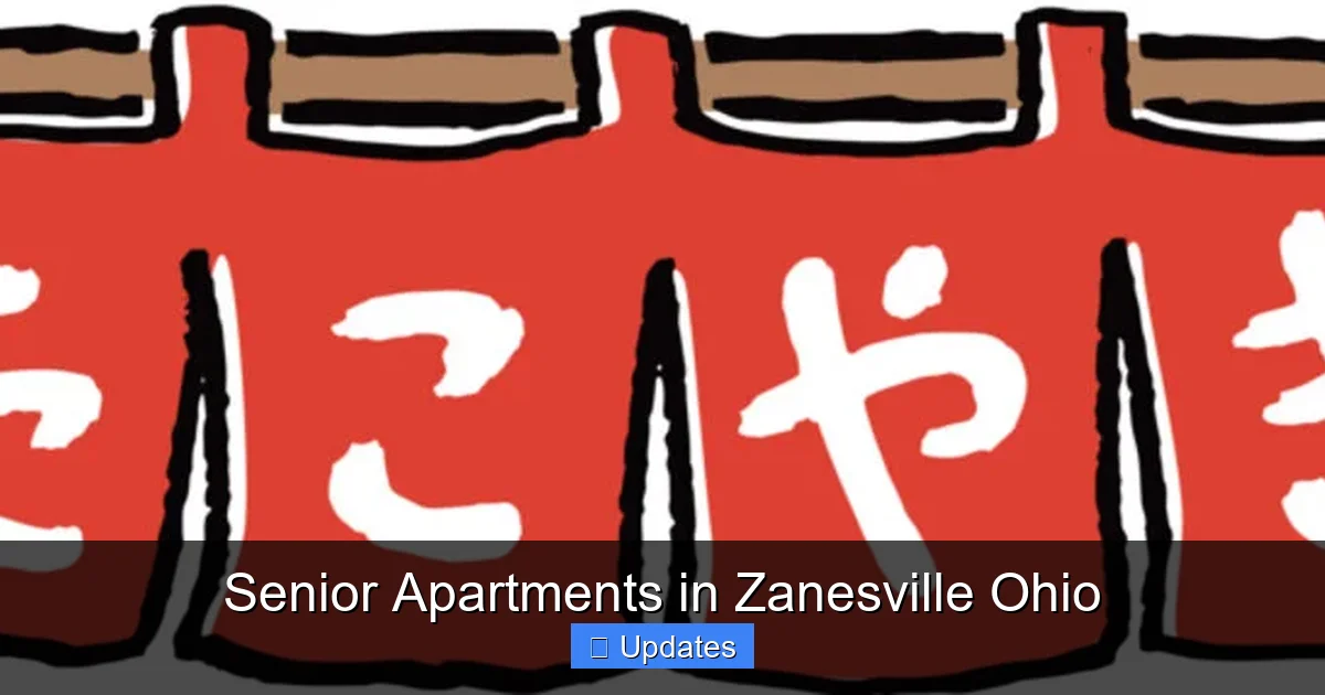 Senior Apartments in Zanesville Ohio