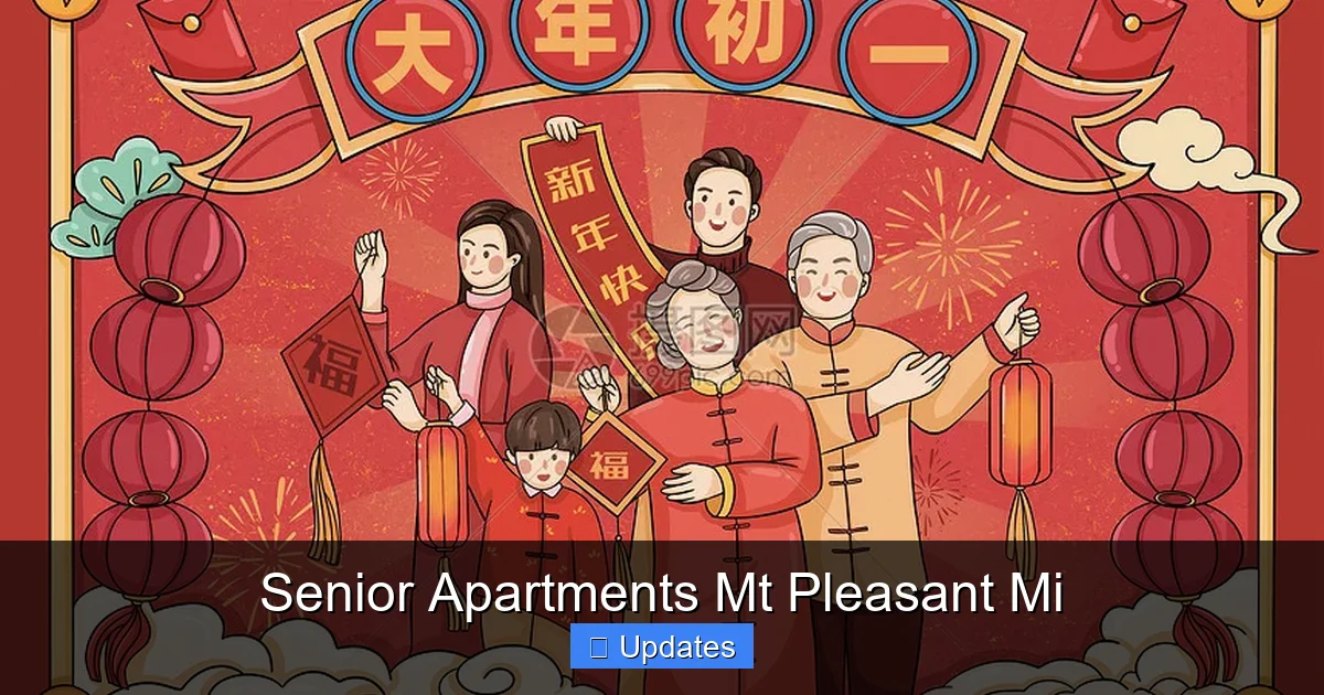 Senior Apartments Mt Pleasant Mi