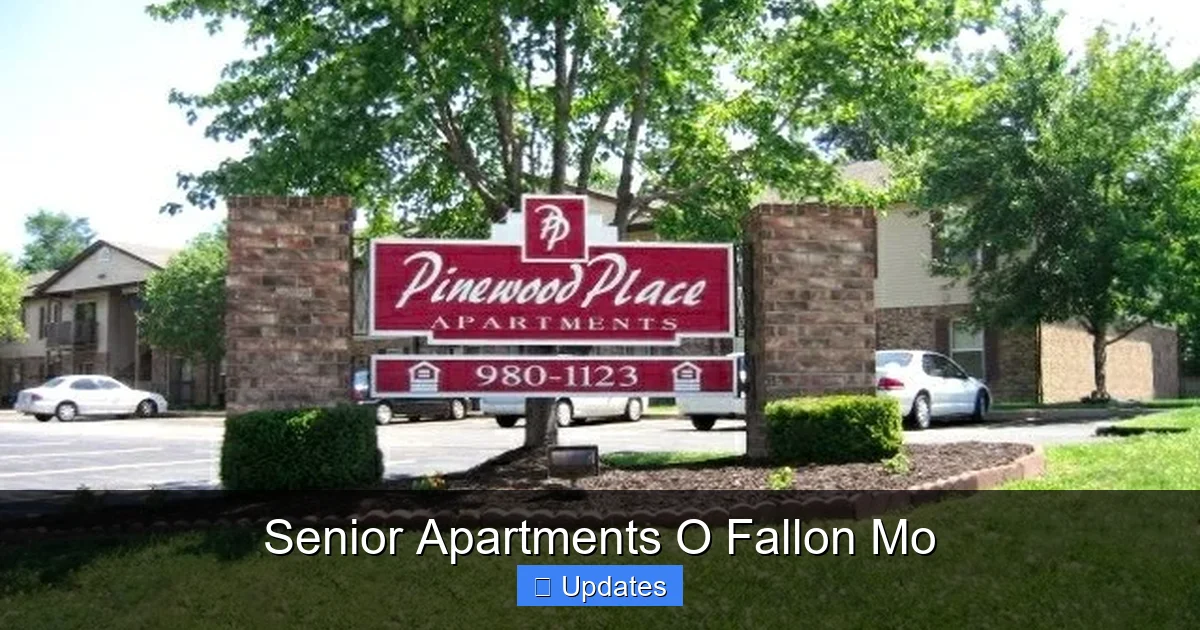 Senior Apartments O Fallon Mo