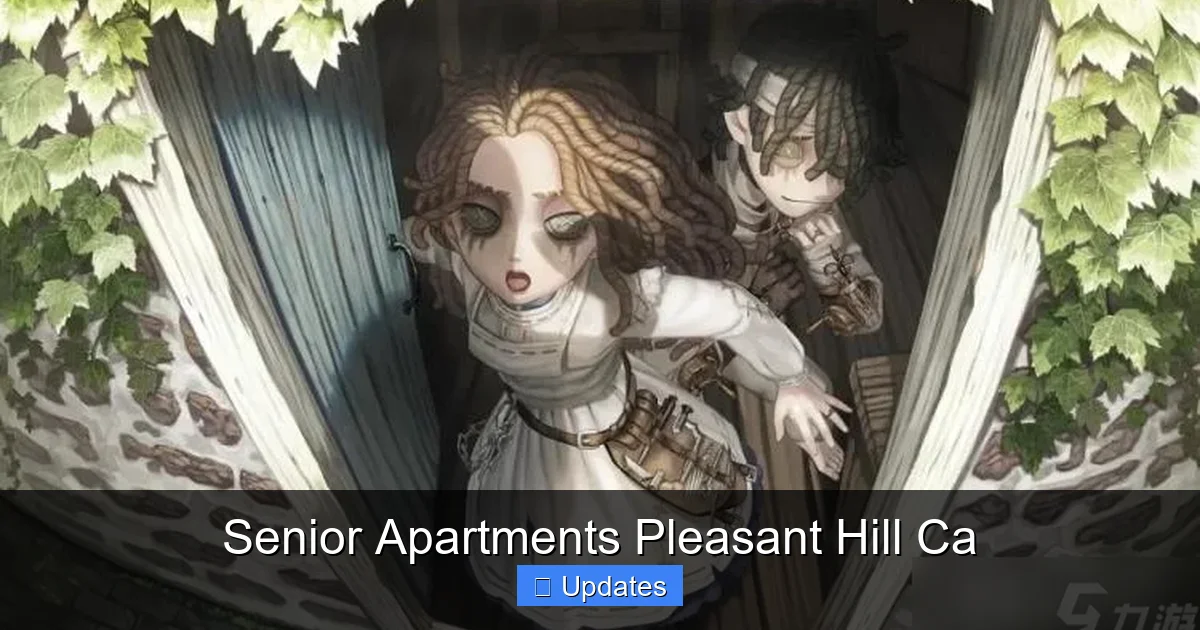 Senior Apartments Pleasant Hill Ca