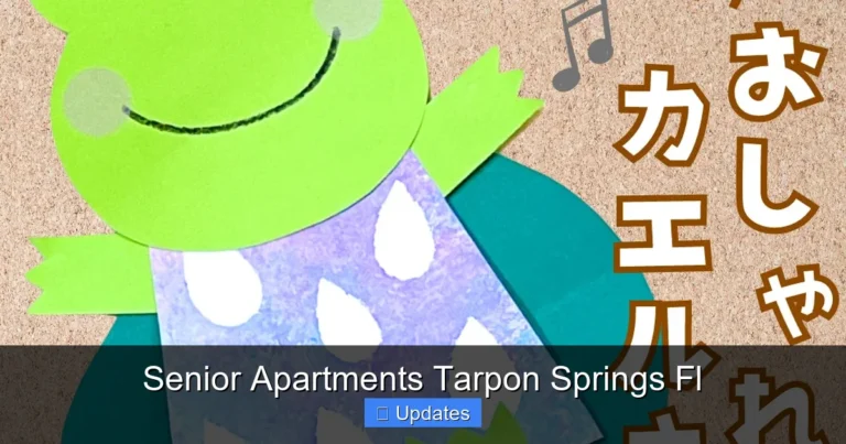 Senior Apartments Tarpon Springs Fl
