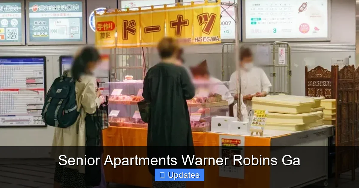 Senior Apartments Warner Robins Ga