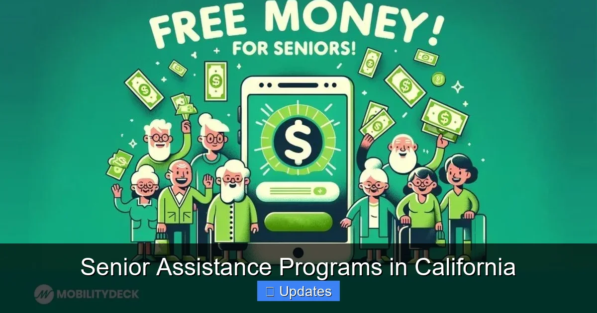 Senior Assistance Programs in California
