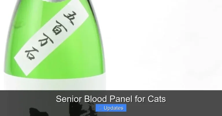 Senior Blood Panel for Cats
