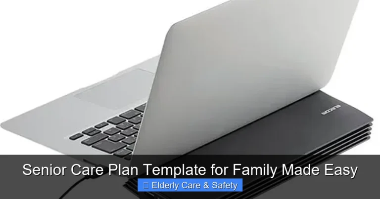 Senior Care Plan Template for Family Made Easy