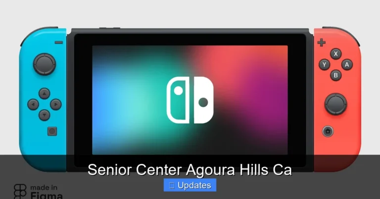 Senior Center Agoura Hills Ca