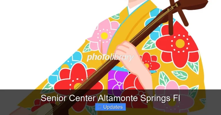 Senior Center Altamonte Springs Fl