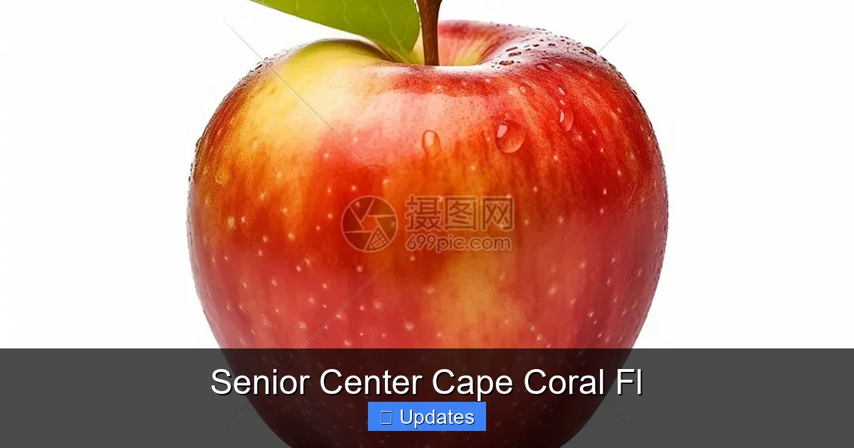 Senior Center Cape Coral Fl