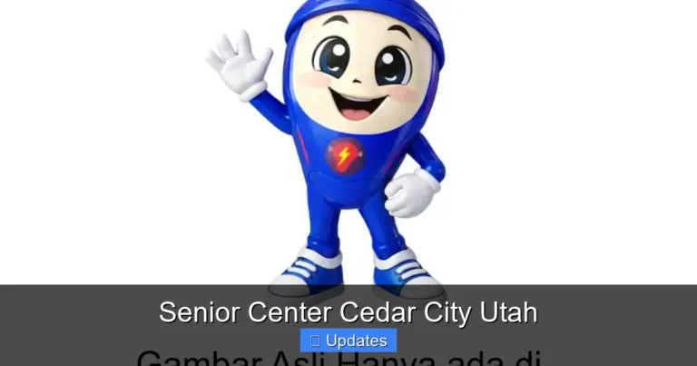 Senior Center Cedar City Utah