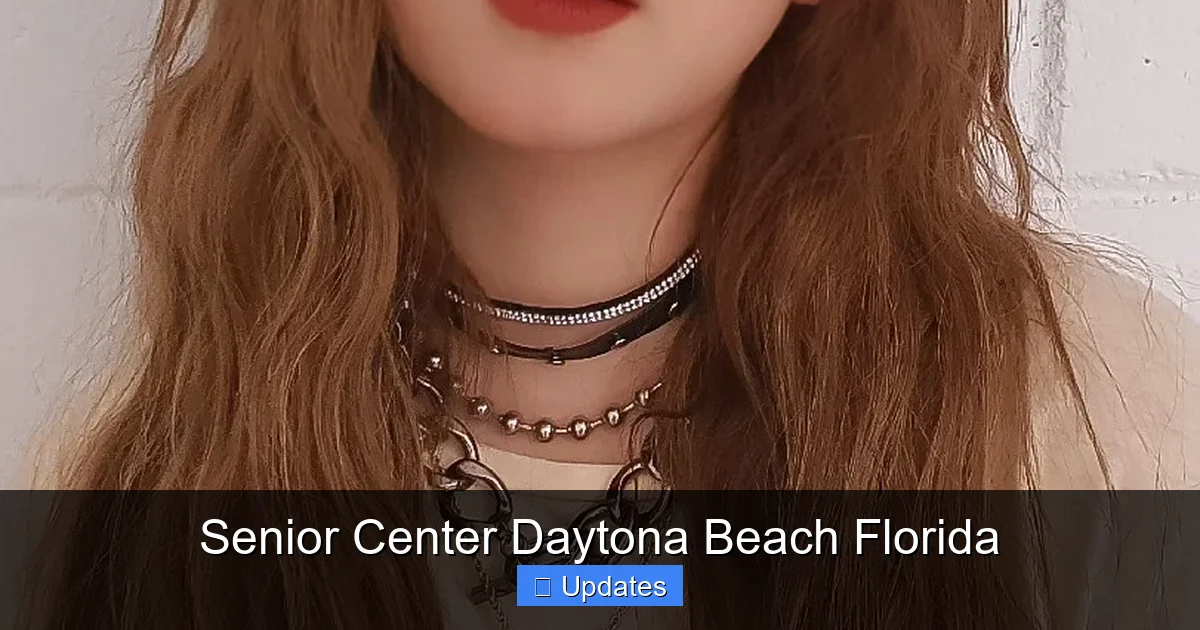 Senior Center Daytona Beach Florida