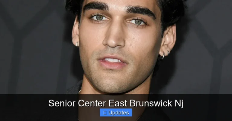 Senior Center East Brunswick Nj