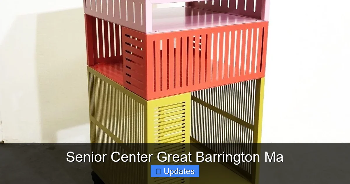 Senior Center Great Barrington Ma