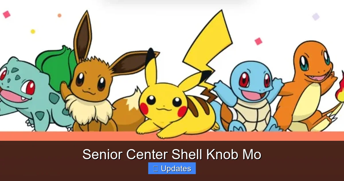 Senior Center Shell Knob Mo