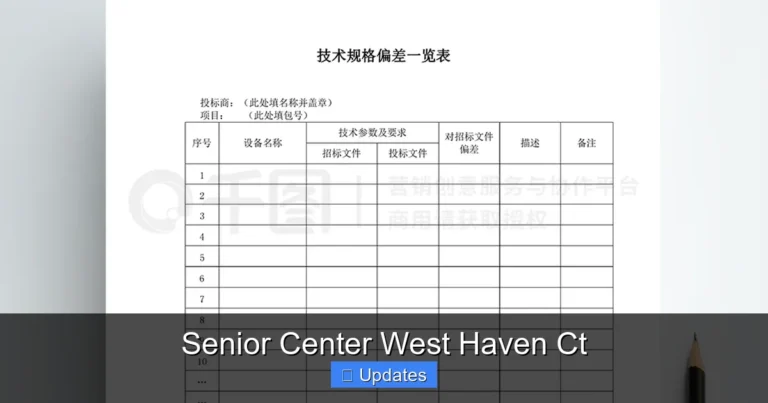 Senior Center West Haven Ct