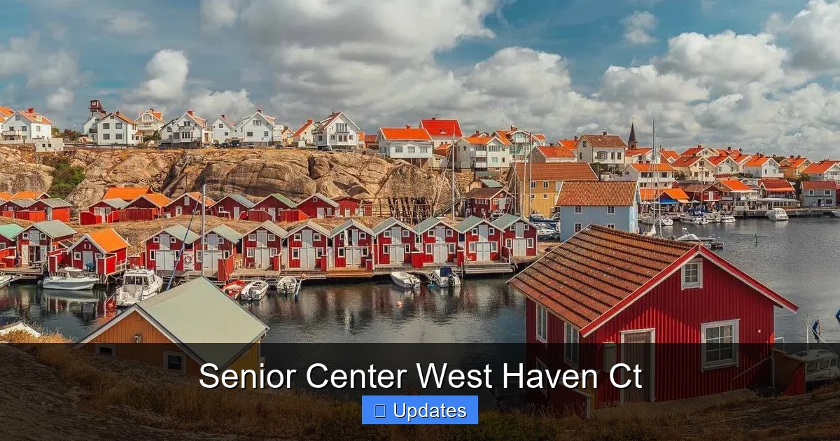 Senior Center West Haven Ct