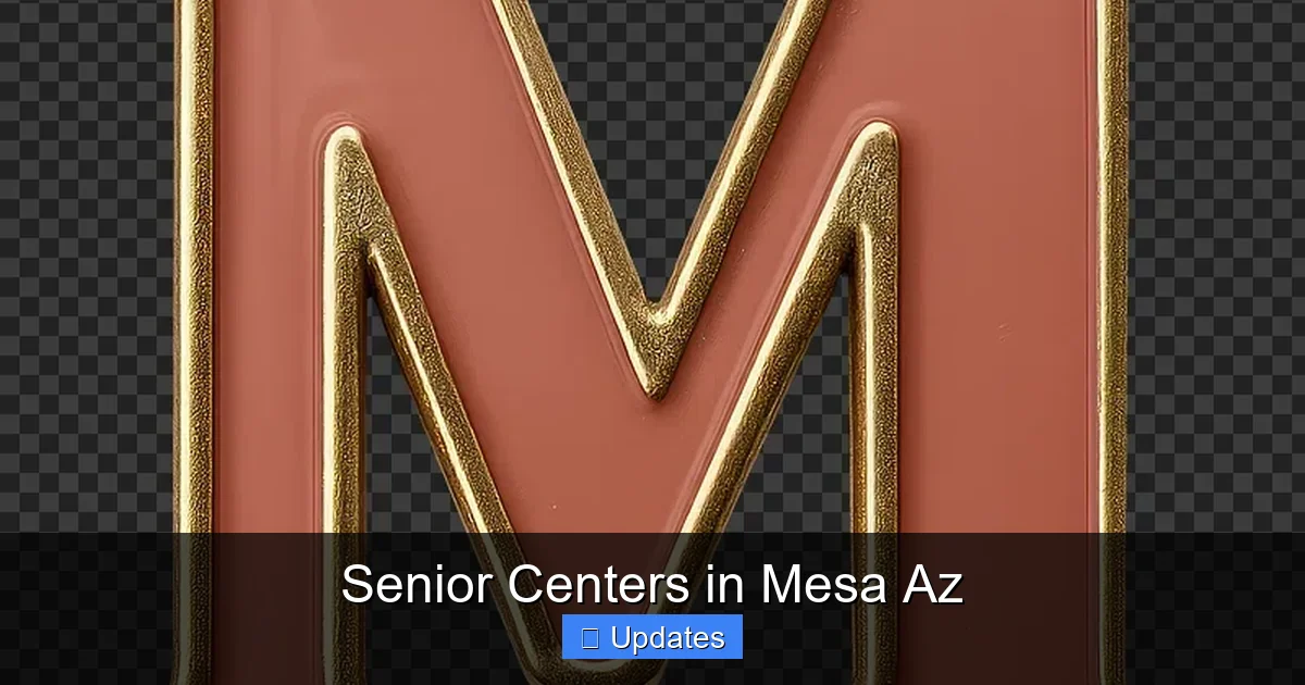 Senior Centers in Mesa Az