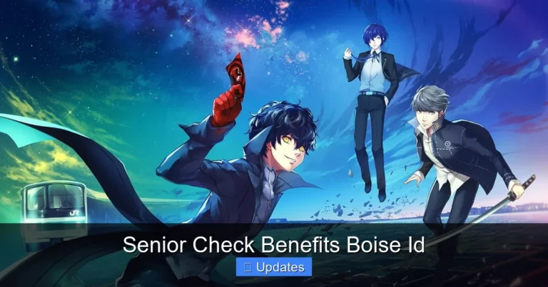Senior Check Benefits Boise Id