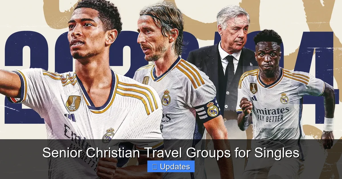 Senior Christian Travel Groups for Singles