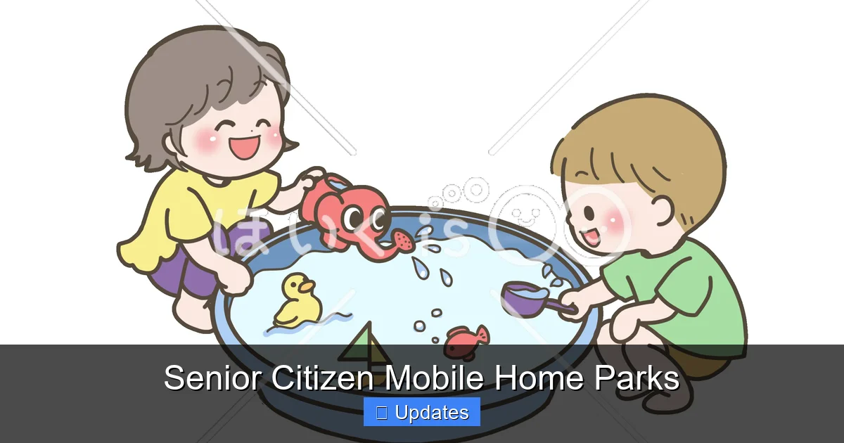 Senior Citizen Mobile Home Parks