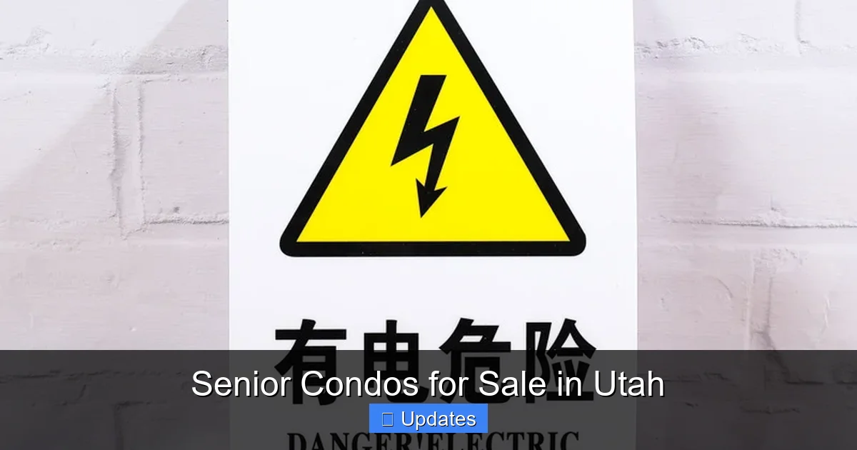 Senior Condos for Sale in Utah