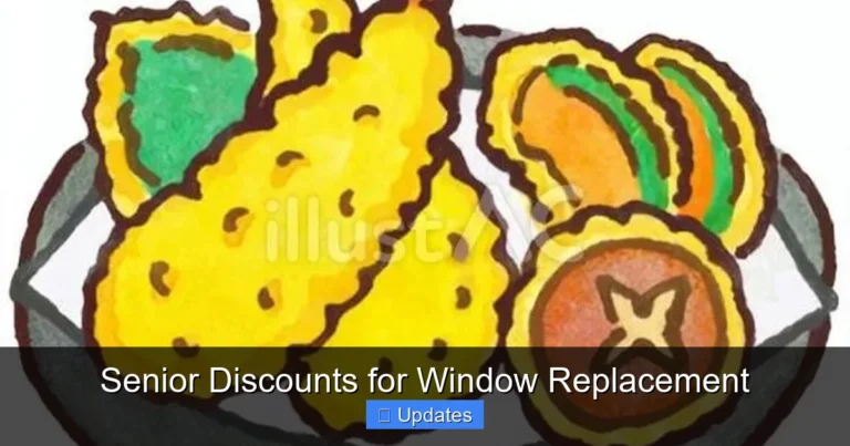Senior Discounts for Window Replacement