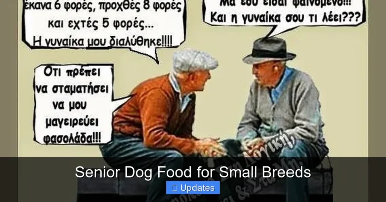 Senior Dog Food for Small Breeds